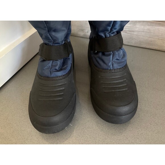 Thinsulate Water Resistant Boys Winter Snow Boots Blue / Black Size 6 - Picture 6 of 11